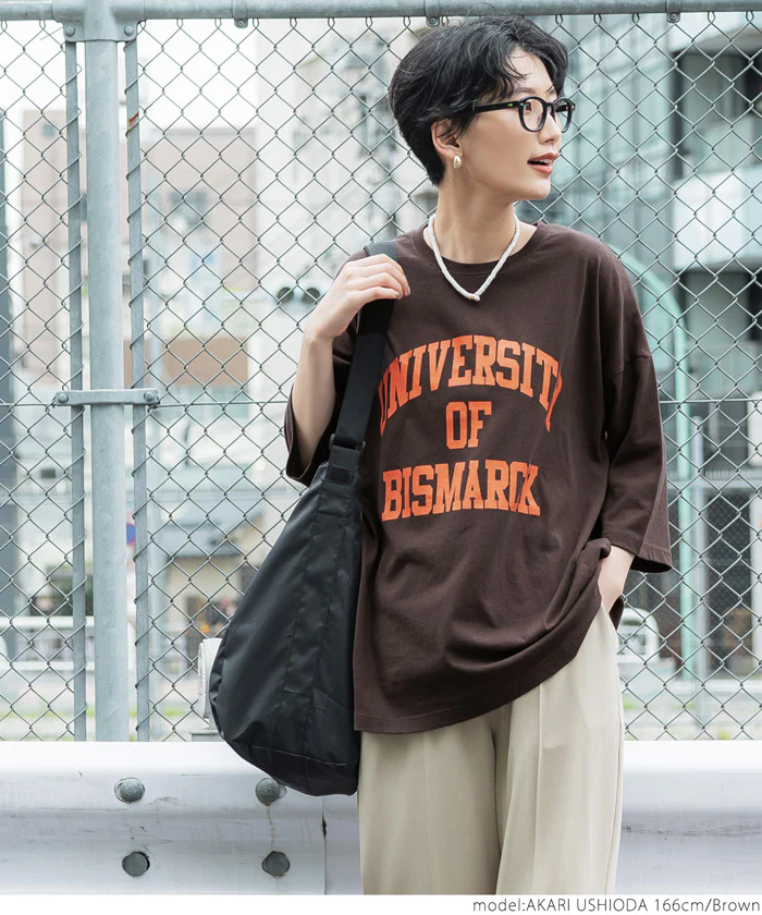 日本 COCA - 圓領純棉透氣字母短T-媽媽-白