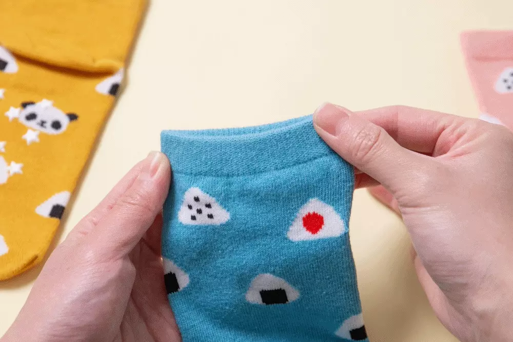 日本 Stream - 日本童趣插畫彈性短襪-日本室內鞋-洋紅 (13-16cm)