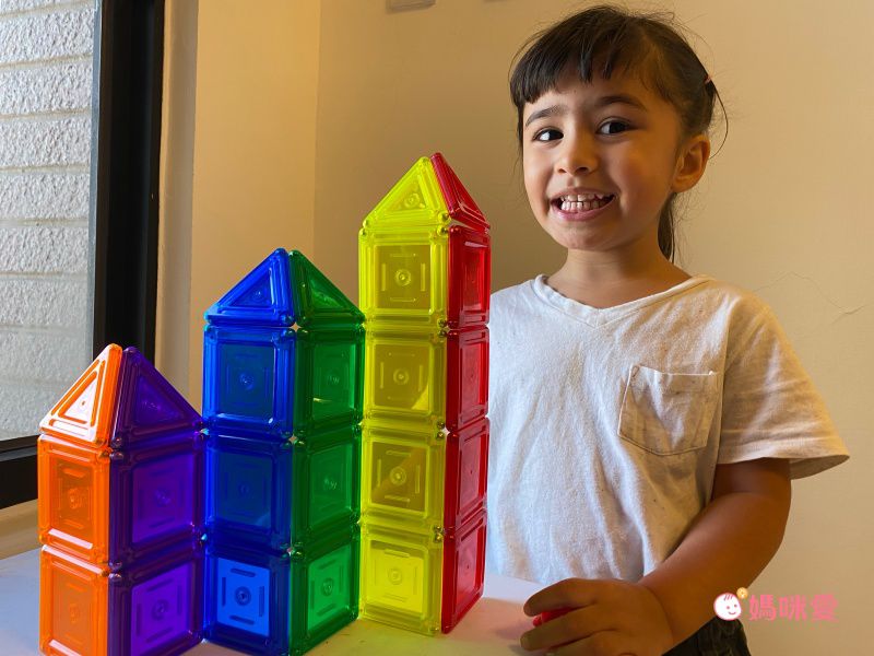 美國 guidecraft - 磁力實心積木-24件