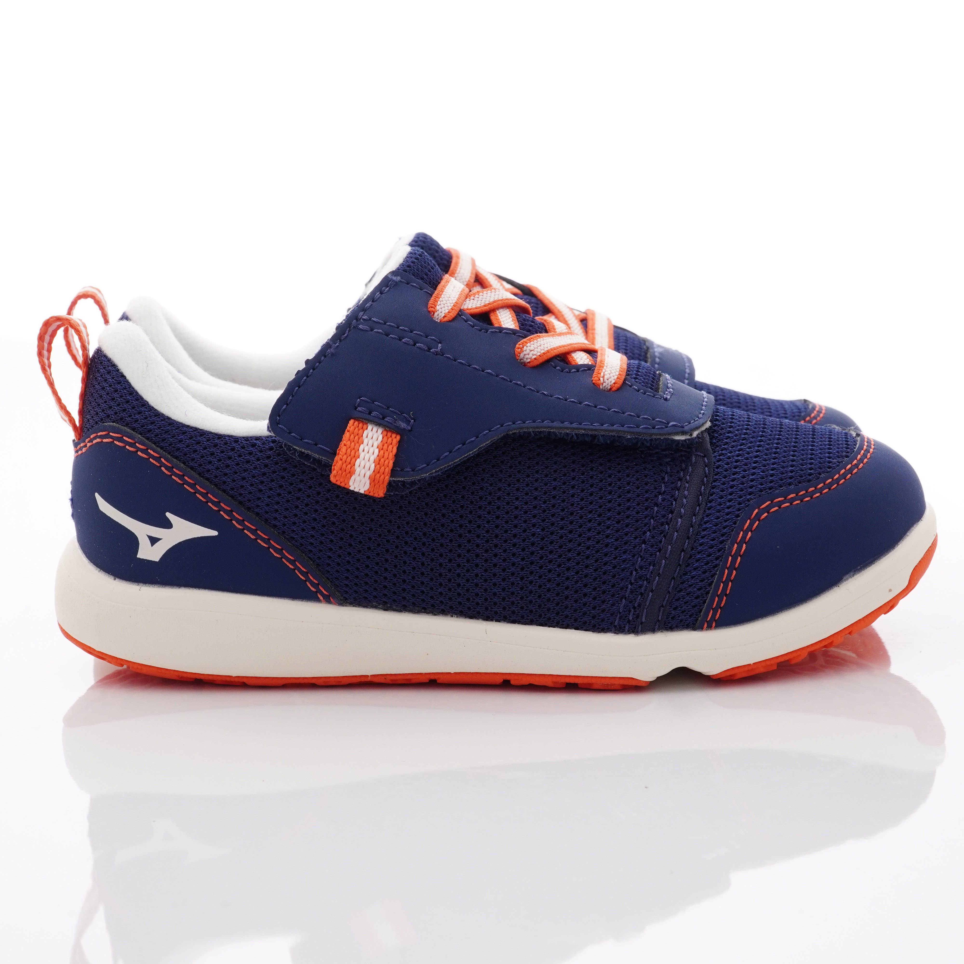 MIZUNO 美津濃 - 超輕量大絆帶機能鞋款(中童段)-深藍