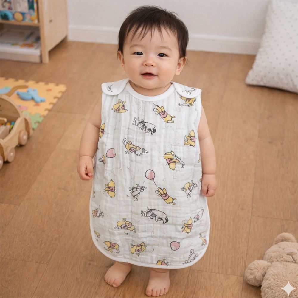 幼兒防踢被-迪士尼-淺卡其色 (60~90cm)