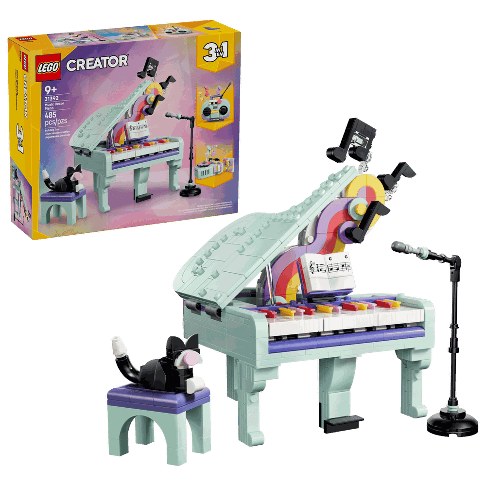LEGO 31392 音樂裝飾鋼琴與貓咪 Music Decor Piano with Cat