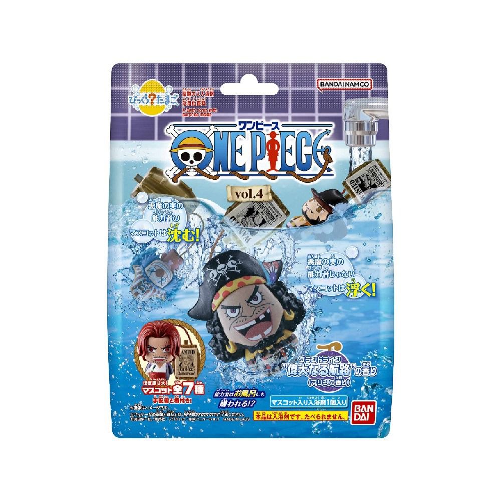ONE PIECE航海王入浴球Vol.4(泡澡球)(限量)-3入組(隨機出貨)
