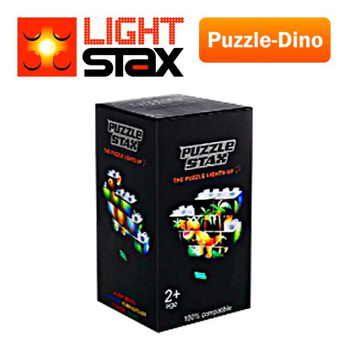 Puzzle-Dino 亮亮積木-大顆粒系列-10顆