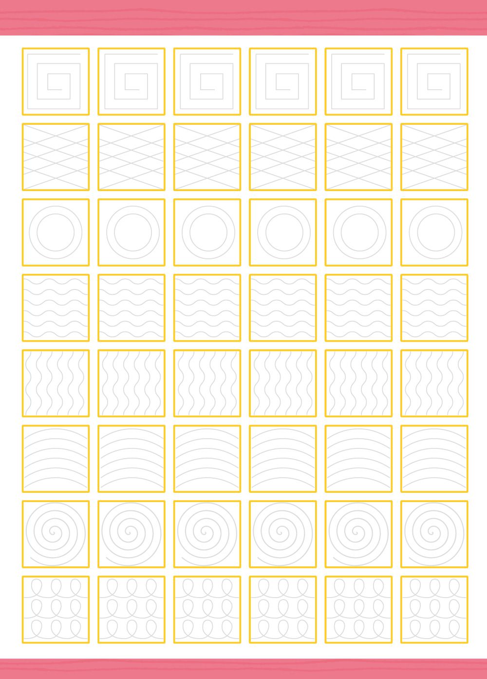 凹槽練習本：我的第一套魔法練習寫字書-基礎運筆-內含1本魔法練習寫字書、1款小魚造型握筆器、1隻可愛筆管、4支魔法消失筆芯