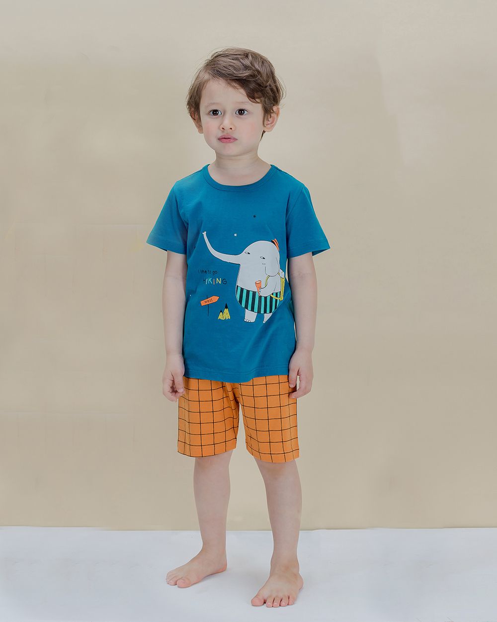 韓國 Sopoliini 童趣北歐風☺ 夏季純棉套裝 / 家居服