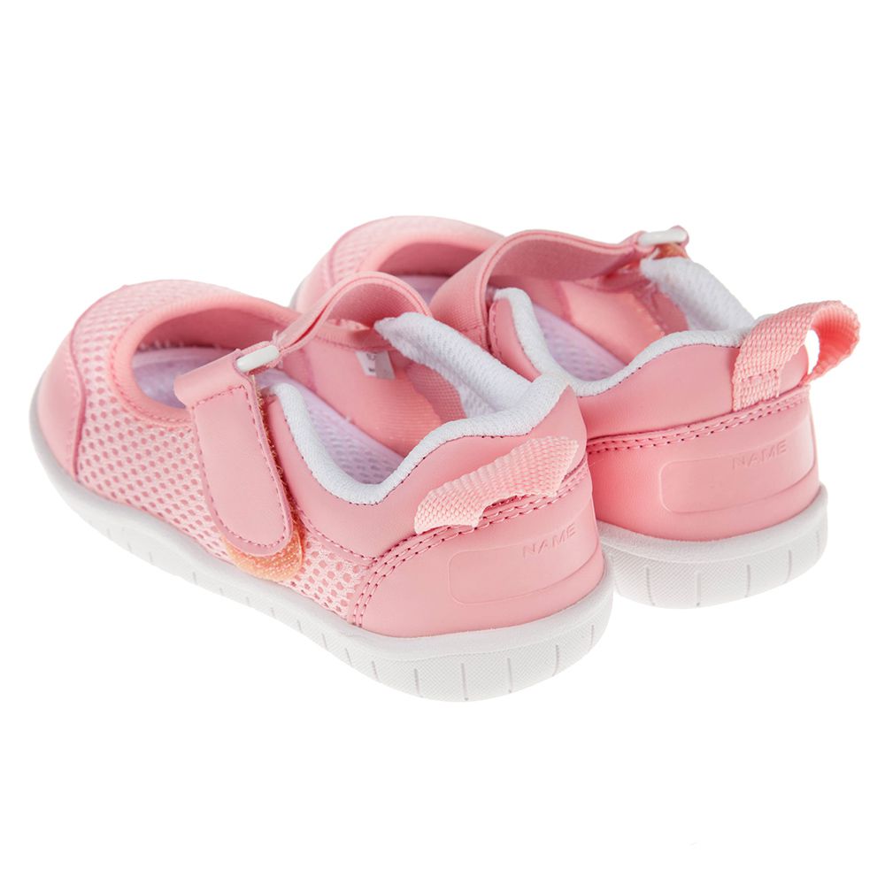 日本IFME - 日本IFME透氣網布粉紅色兒童機能室內鞋