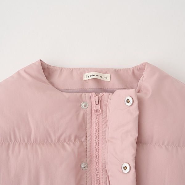 日本 Lycee mine - 馬卡龍色蓬鬆保暖外套(附圍脖)-水藍