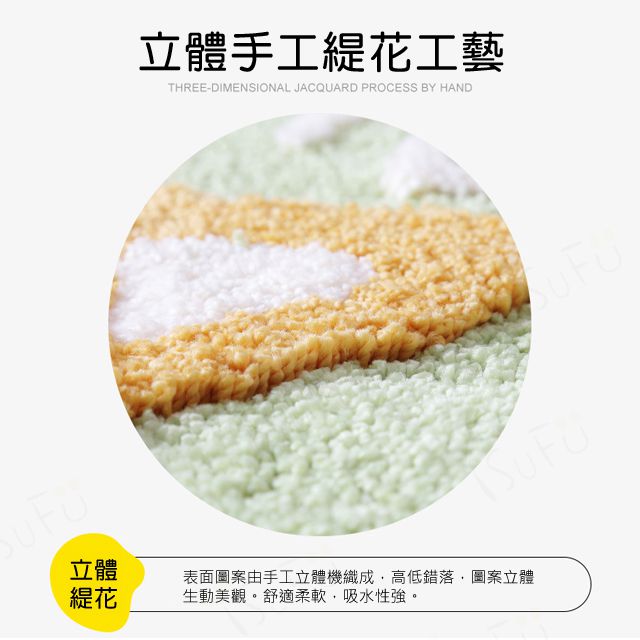 任選4件$999！舒福家居 iSuFu 吸水防滑地墊，快速吸水不滑倒