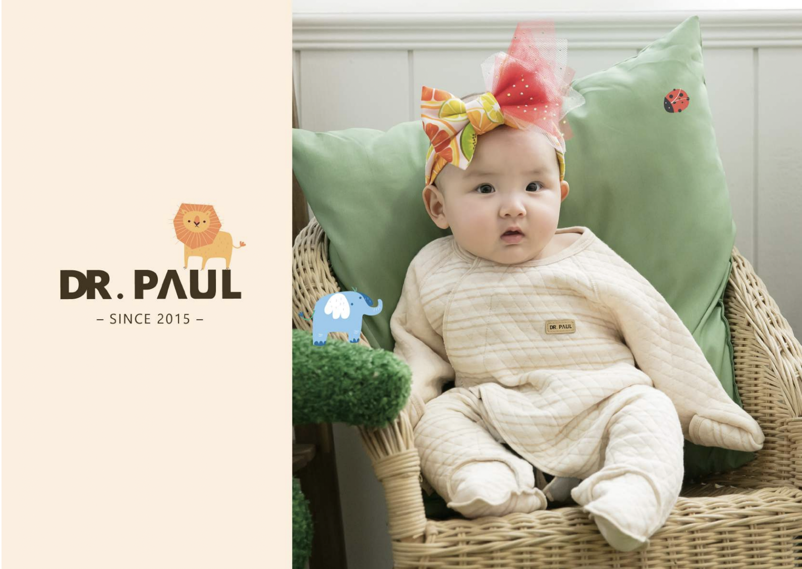 Dr. PAUL - 無骨嬰兒睡袋(薄款/M)