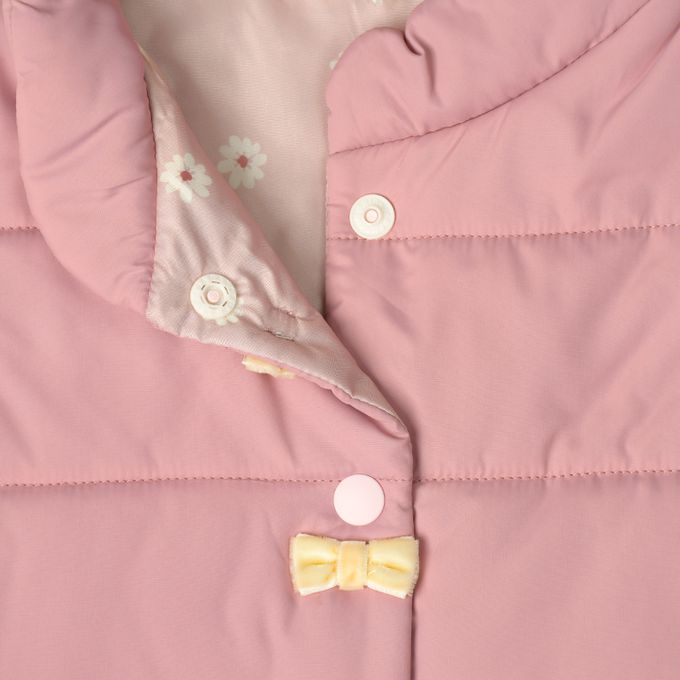 akachan honpo - 鋪棉背心-粉紅色