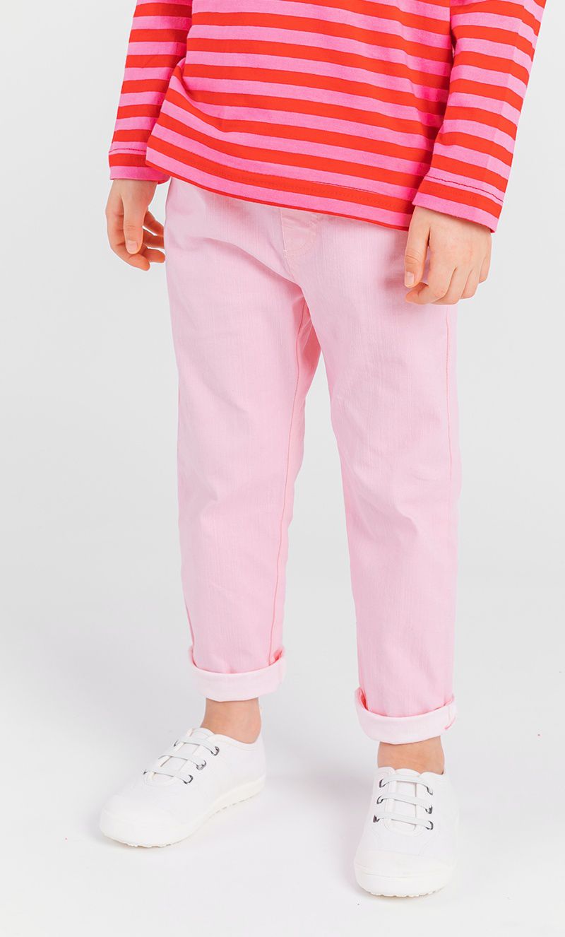 韓國 OZKIZ - 糖果色鬆緊褲腰頭彈力褲-薄荷綠