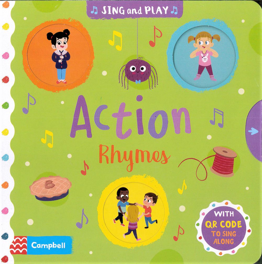 Action Rhymes (硬頁書)(附歌謠音檔QRcode)