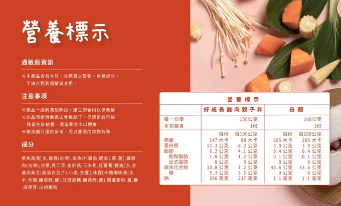童蒔樂 - 嬰幼兒副食品（寶寶燴飯）｜好成長雞肉親子丼飯（單包裝）-1份/包