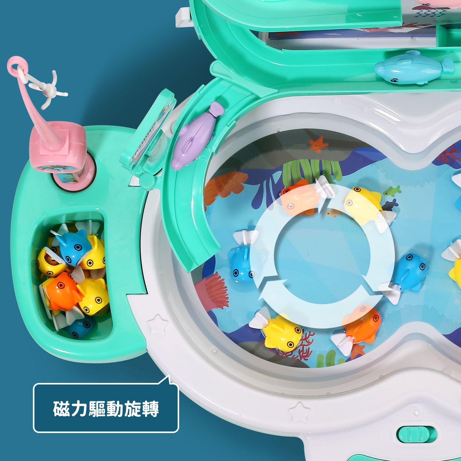 CuteStone - 兒童電動釣魚玩具