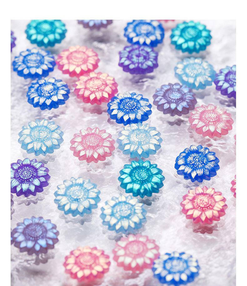 向日葵極光火漆章蠟粒-亮粉