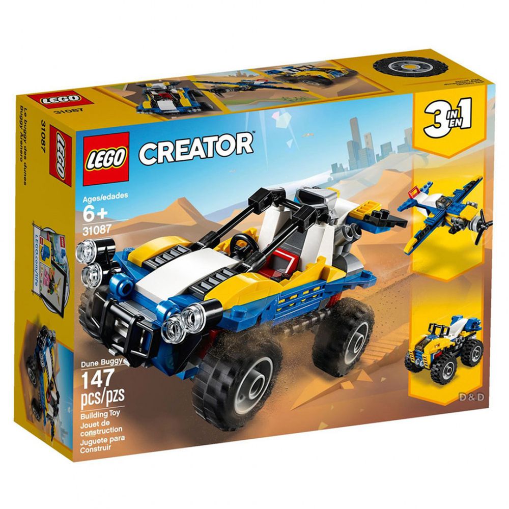 樂高 LEGO - 樂高 Creator 三合一創意大師系列 - 沙灘車 31087-147pcs