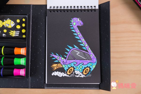 在家擁有小小畫室【澳洲 Tiger Tribe】旅行著色盒＆窗花彩繪