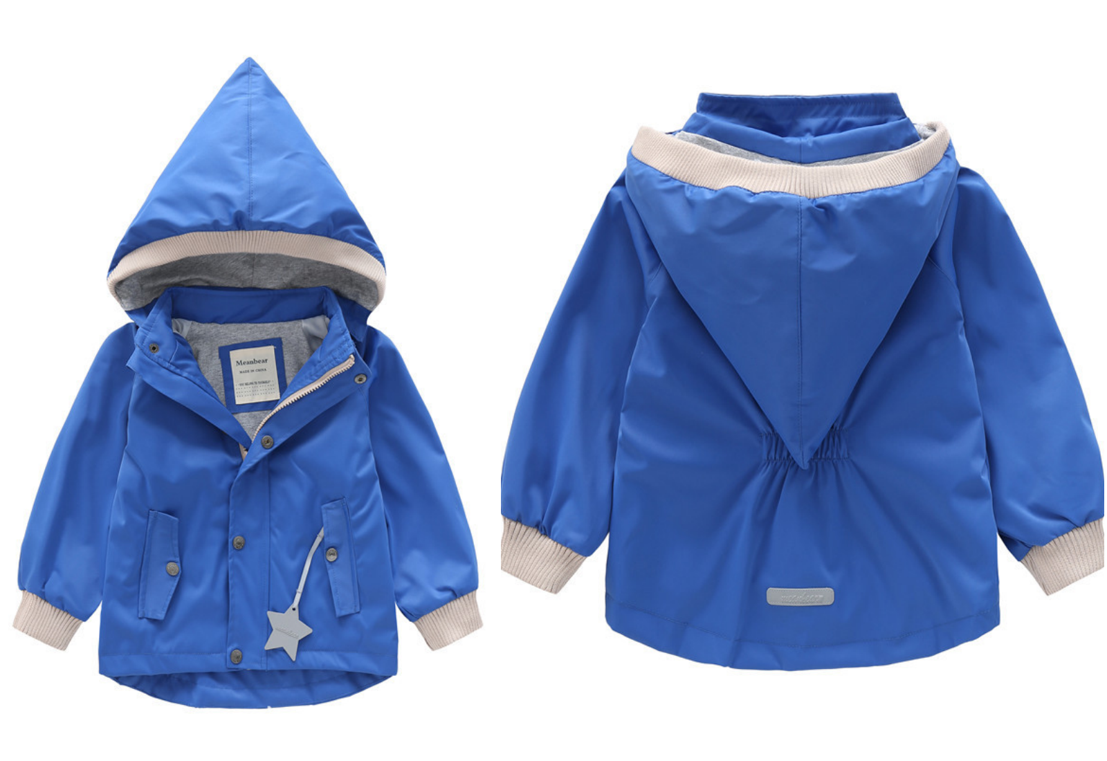 兒童防風防雨衝鋒外套，換季、秋冬濕冷天氣必備保暖外套