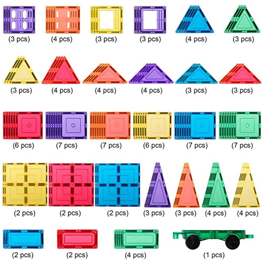 基本磁力片組 110pcs