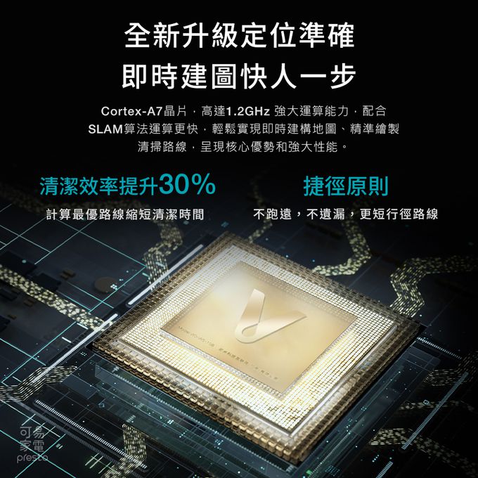 雲米 - 雲米女王機 SE智能雷射掃拖機器人 單機旗艦款 小米生態鏈-白+玫瑰金 (旗艦款)