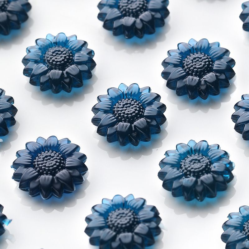 向日葵半透明火漆章蠟粒-熔岩