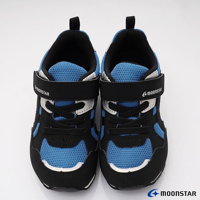 Moonstar日本月星 - 運動鞋系列童鞋-MSCNC2957黑藍(中童段)-機能運動鞋-黑藍