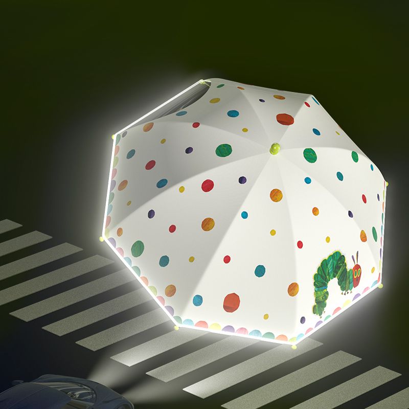 MiDeer - 安全兒童雨傘-好餓的毛毛蟲