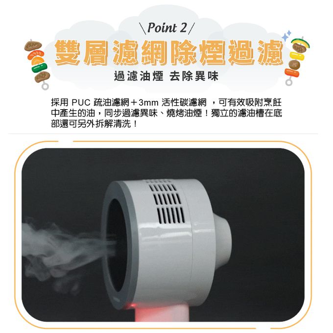 無線便攜好收納，出風不對人