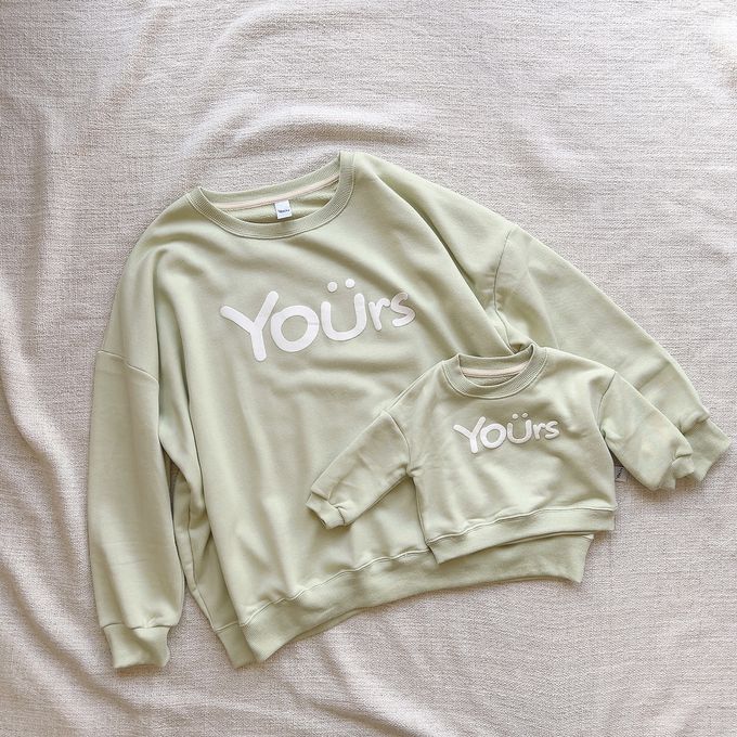 YOUrs - 親子品牌大學T-小童上衣