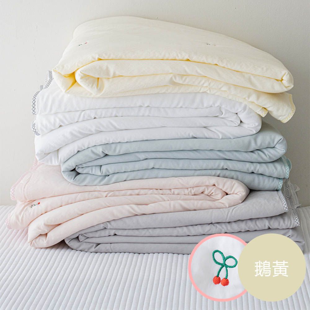 廣藏市場 韓國製接觸涼感舒眠涼被-迷你櫻桃-鵝黃