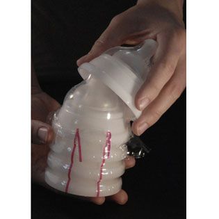akachan honpo - 拋棄式奶瓶 steri bottle 5入-白色-最大盛裝容量：240ml