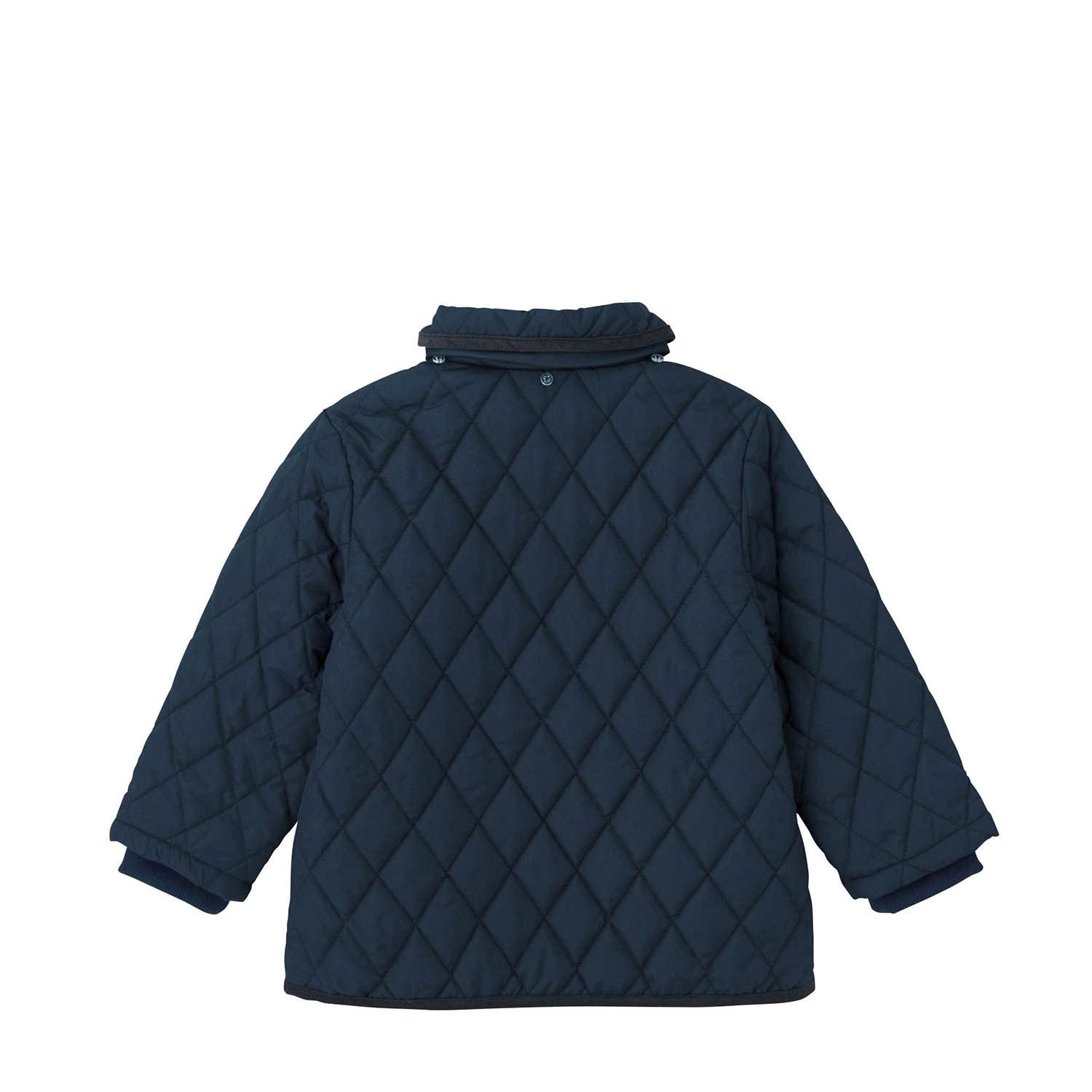 日本千趣會 - GITA 可機洗輕量棉防潑水絎縫外套-卡其