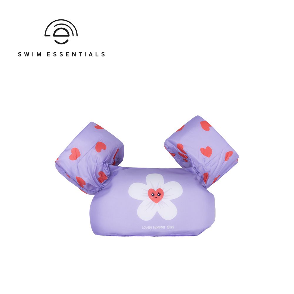 幼兒/兒童臂圈型漂浮背心 (2-6Y)-愛心花朵