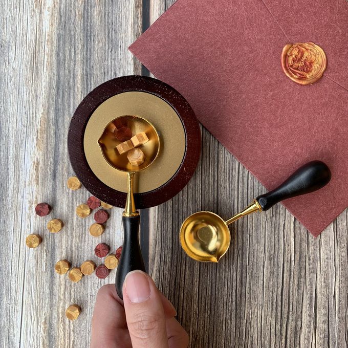 HAPPYMT - 火漆蠟粒大罐裝-經典紅