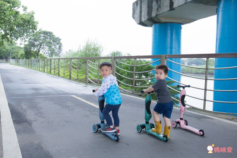 奧地利 Scoot & Ride - Kick1 Cool飛滑步車/滑板車-米色