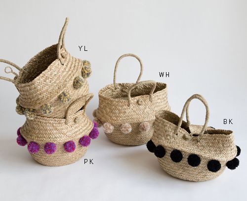 日本妞夏日最愛。草編包Ｘ編織包