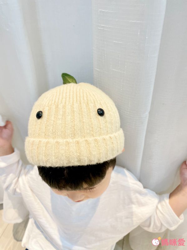 立體恐龍毛帽-深藍色 (47-50CM(建議2歲-3歲))