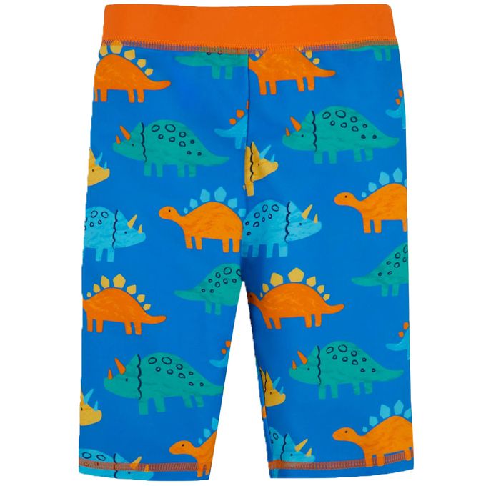 英國 JoJo Maman BeBe - 嬰幼兒/兒童兩件式防曬泳裝-恐龍圖鑑