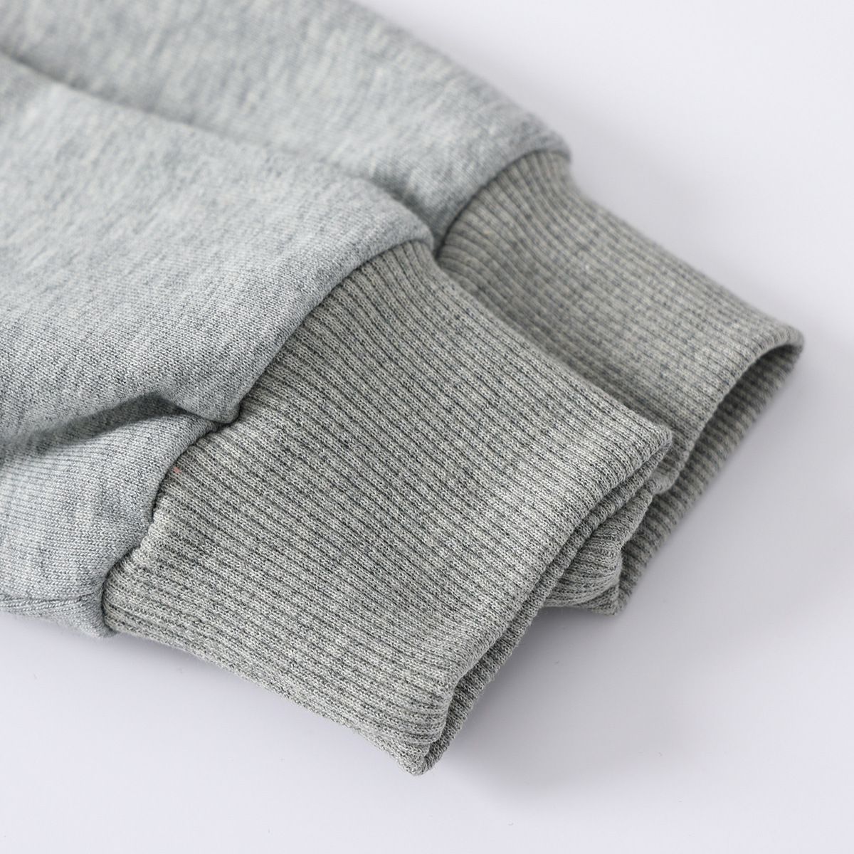 WELLKIDS - 圓領棉質假兩件長袖上衣/大學T-工裝小背心-黑+灰