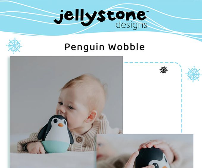 jellystone - 不倒翁小企鵝 (經典黑)