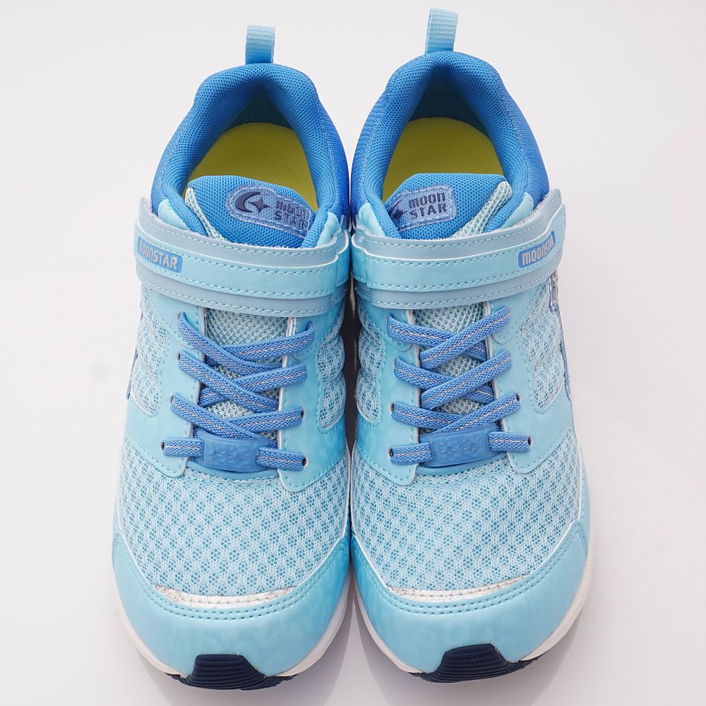 MOONSTAR - 日本月星競速機能童鞋-2E超輕量運動鞋(中大童段)-淺藍