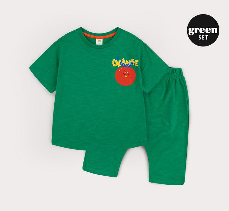 韓國 HEJMINI - 水果好朋友套裝-綠