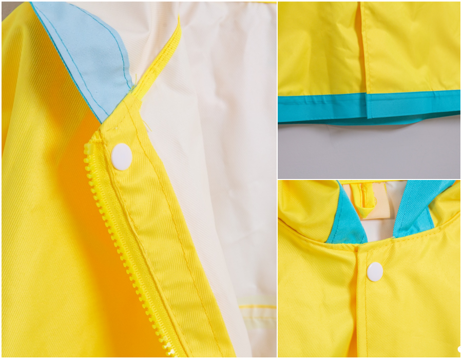 韓國lemonkid - 牛津布造型雨衣-黃色恐龍