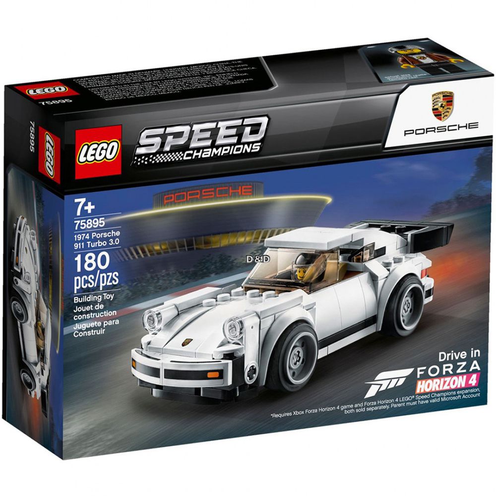 樂高 LEGO - 【新品】樂高SPEED CHAMPION賽車系列- 1974 Porsche 911 Turbo 3.0 75895-180pcs
