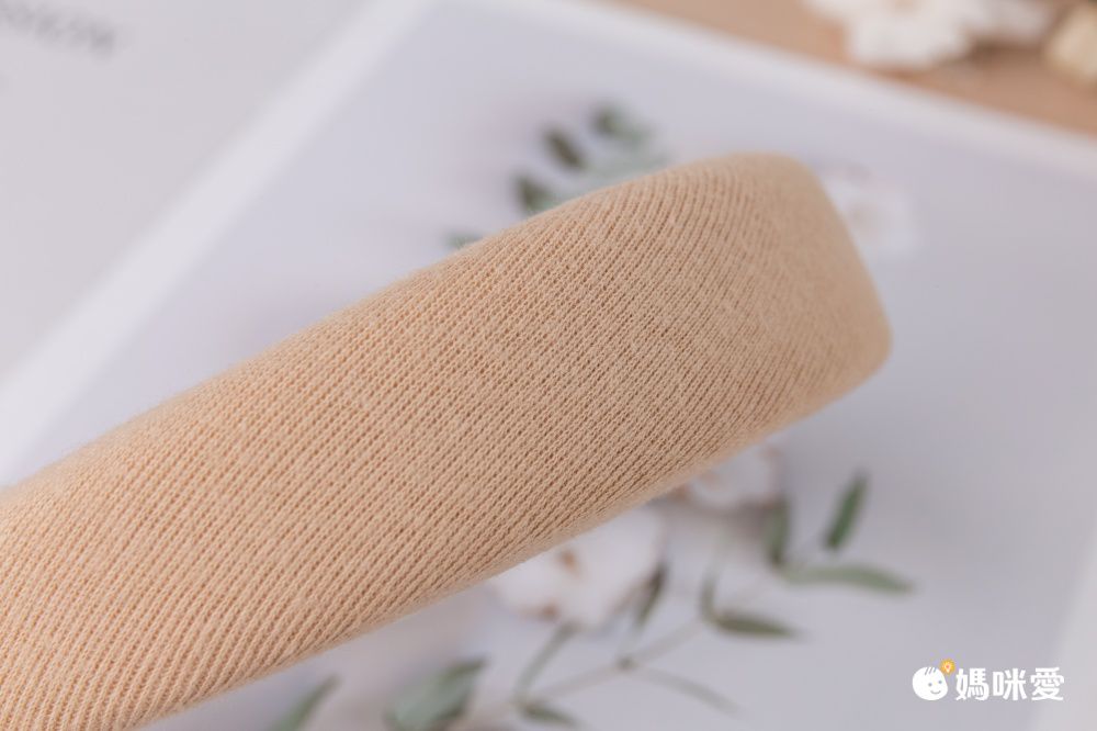 氣質復古秋冬色系髮箍-麂皮海綿-奶咖啡色