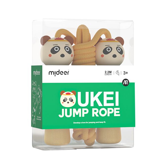 MiDeer - 兒童防滑安全跳繩-熊貓