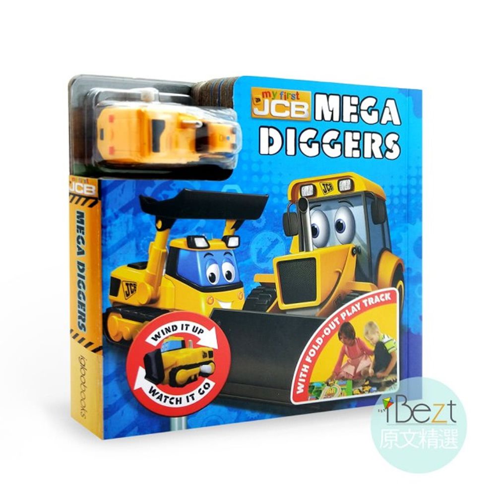 Busy Day Board 軌道車車書-Mega Diggers