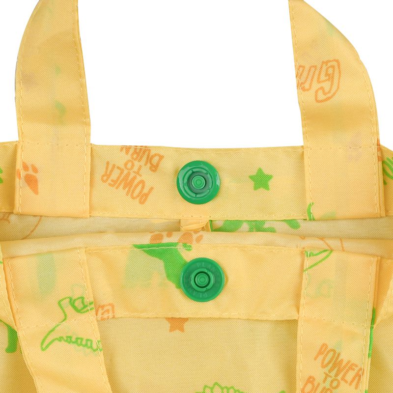 akachan honpo - 短斗篷式雨衣-恐龍-黃色 (80~95cm)