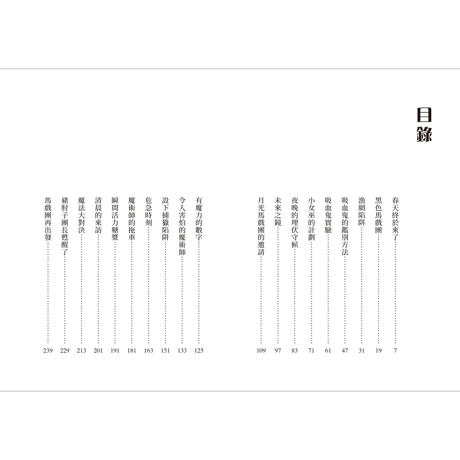 【蘋果樹小女巫2】黑色馬戲團